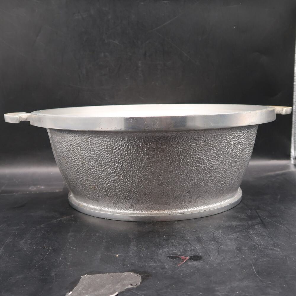 Guardian Service Cookware 10 inch Casserole Pot Hammered Aluminum Vintage No Lid